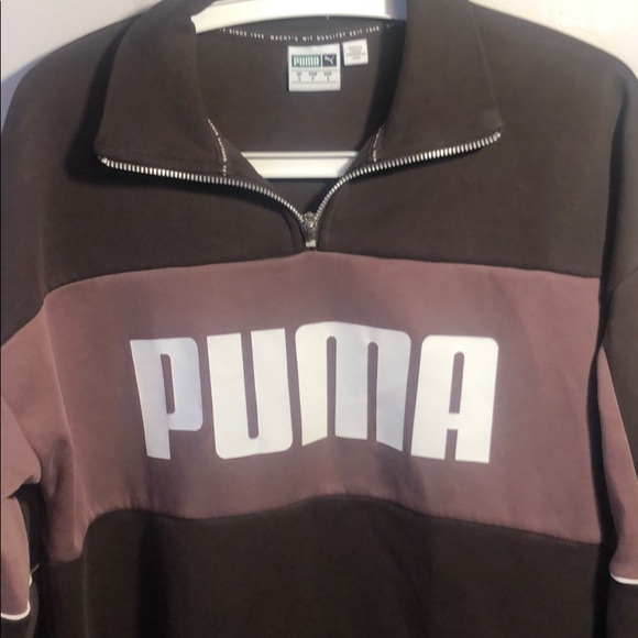 PUMA  brown sweatshirt - Picture 3 of 3